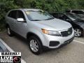 2011 Bright Silver Kia Sorento LX AWD  photo #1