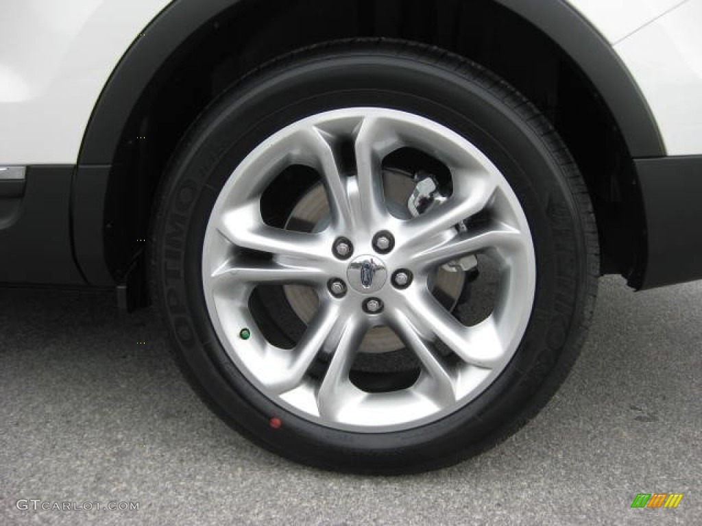 2011 Explorer Limited 4WD - White Platinum Tri-Coat / Charcoal Black photo #9