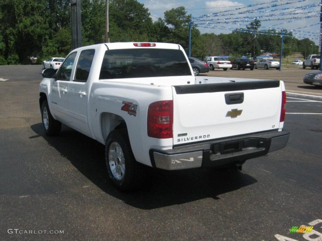 2011 Silverado 1500 LT Crew Cab 4x4 - Summit White / Ebony photo #3