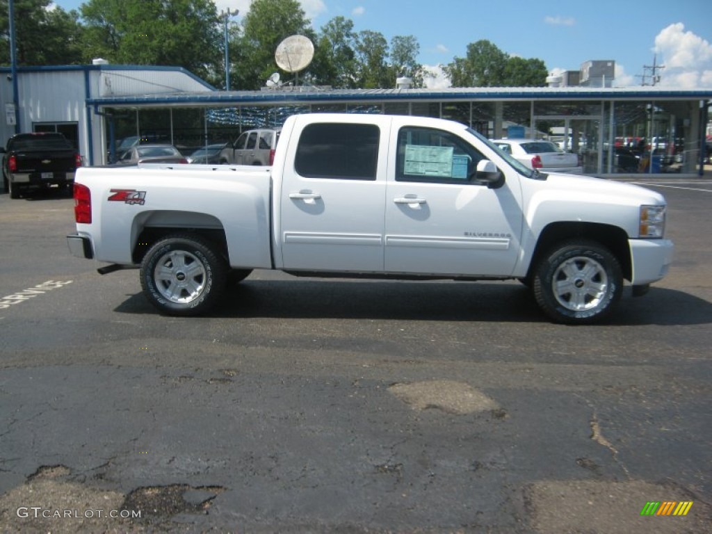 2011 Silverado 1500 LT Crew Cab 4x4 - Summit White / Ebony photo #6