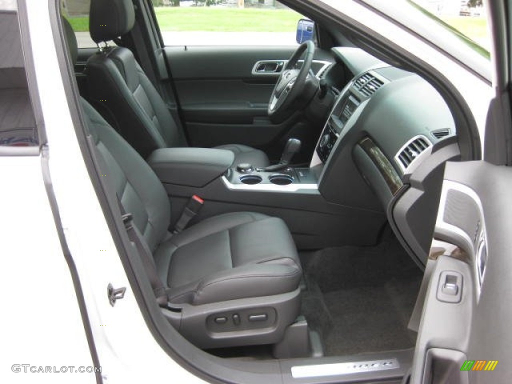 2011 Explorer Limited 4WD - White Platinum Tri-Coat / Charcoal Black photo #20