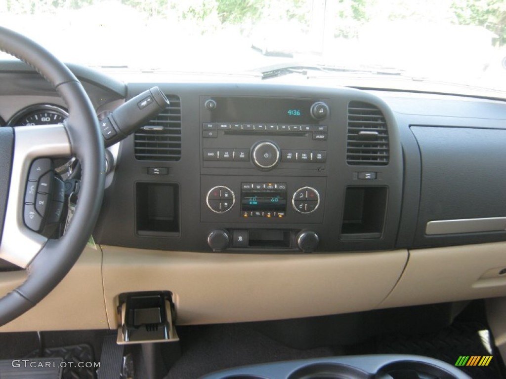 2011 Silverado 1500 LT Crew Cab - White Diamond Tricoat / Light Cashmere/Ebony photo #9