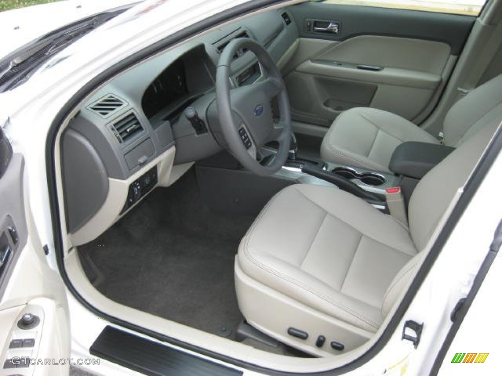 Medium Light Stone Interior 2012 Ford Fusion SEL Photo #51873319