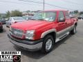 2003 Victory Red Chevrolet Silverado 1500 LT Extended Cab 4x4  photo #3