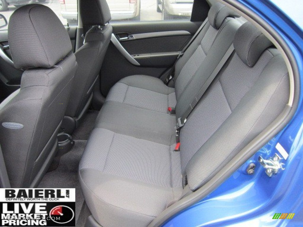 2011 Aveo LT Sedan - Bright Blue / Charcoal photo #13