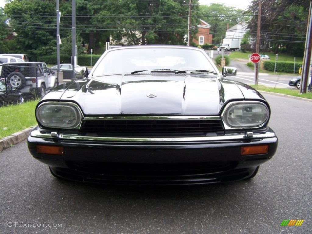 1996 XJ XJS Convertible - Black / Coffee photo #2