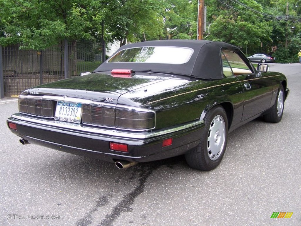 1996 XJ XJS Convertible - Black / Coffee photo #6