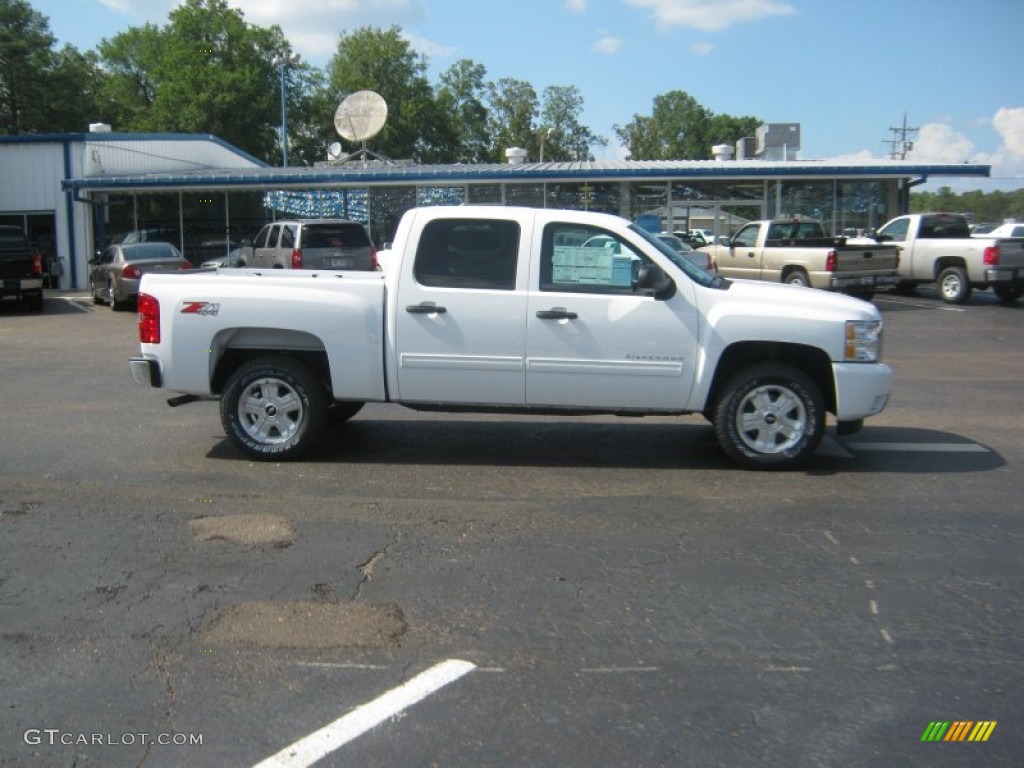 2011 Silverado 1500 LT Crew Cab 4x4 - Summit White / Ebony photo #6