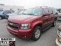 2011 Red Jewel Tintcoat Chevrolet Suburban LT 4x4  photo #3