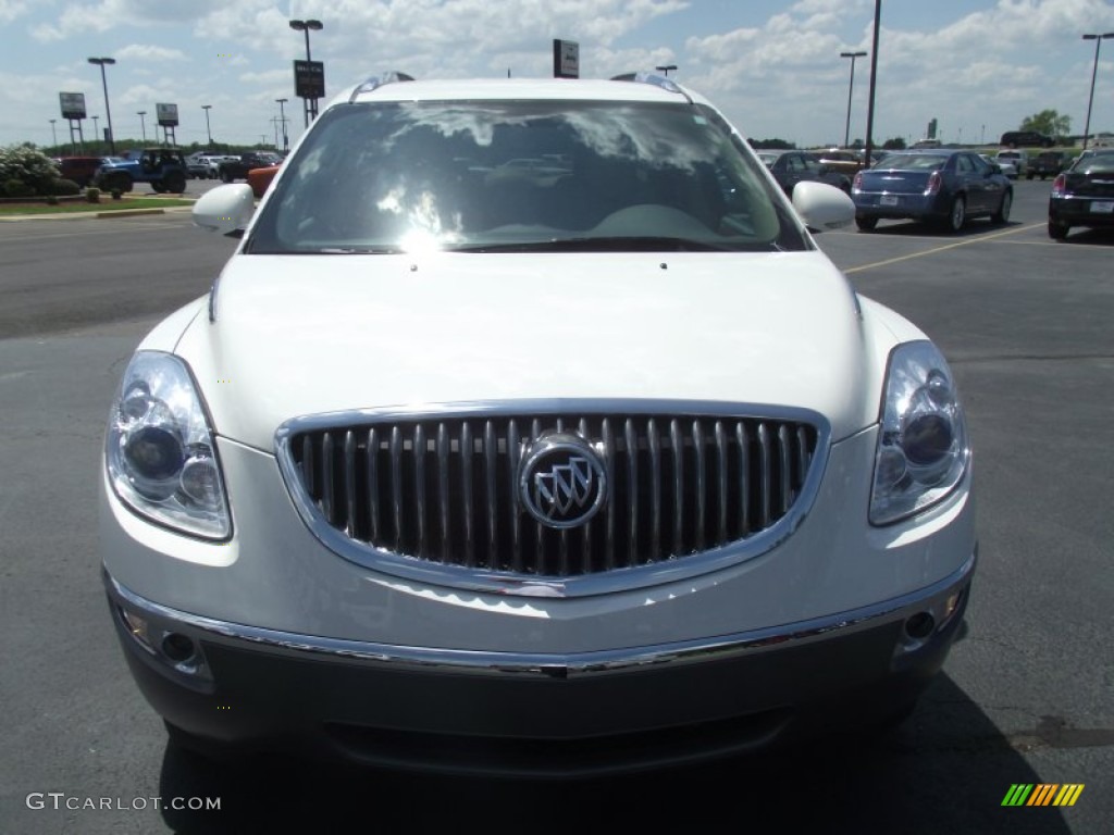 2011 Enclave CXL - White Opal / Cashmere/Cocoa photo #2