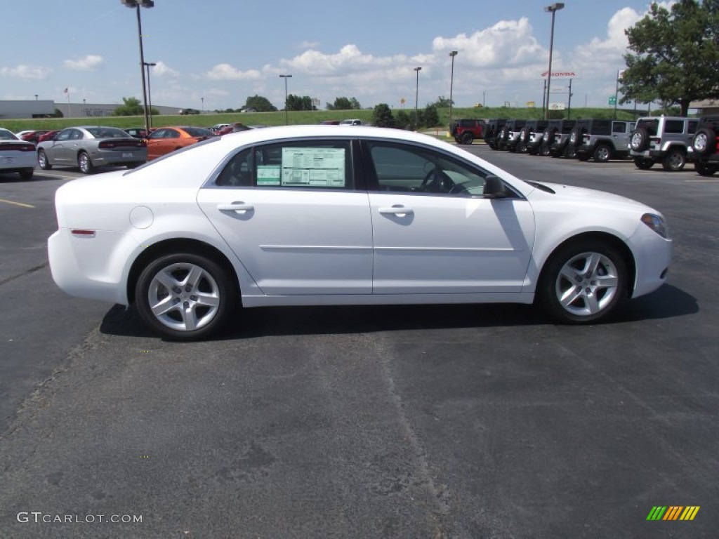 Summit White 2012 Chevrolet Malibu LS Exterior Photo #51875062