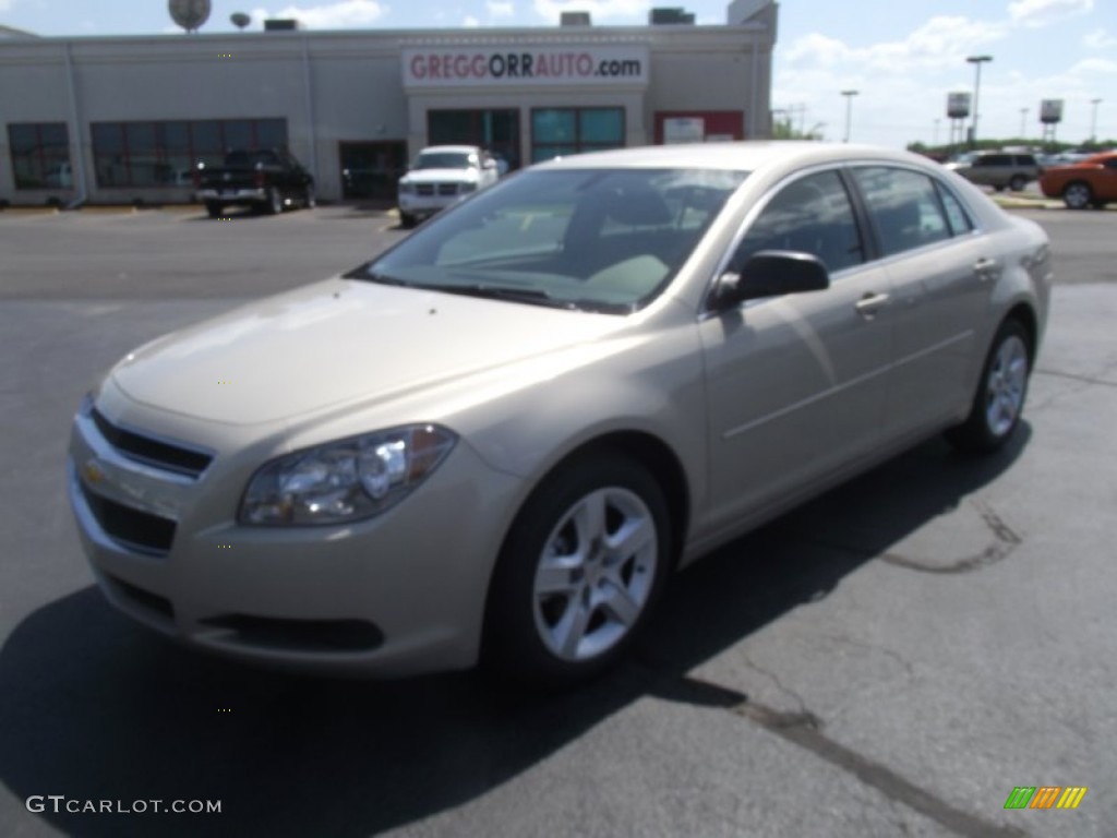 2012 Malibu LT - Gold Mist Metallic / Cocoa/Cashmere photo #1