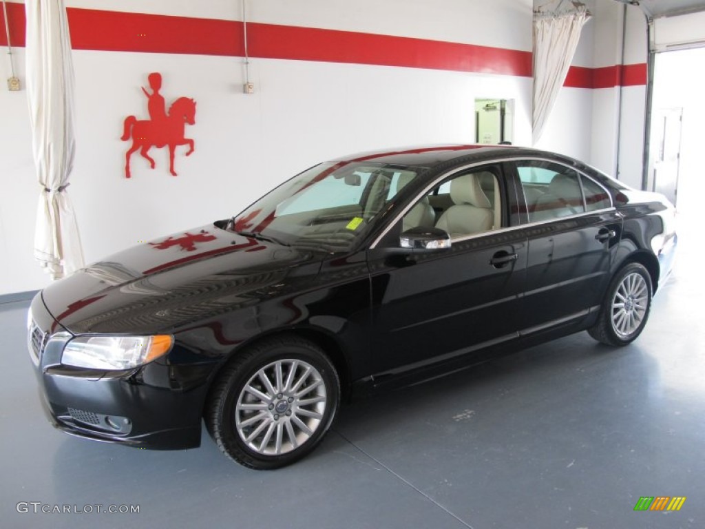 2007 S80 3.2 - Black / Sandstone Beige photo #1