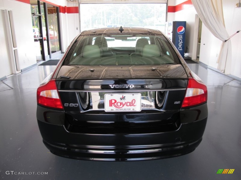 2007 S80 3.2 - Black / Sandstone Beige photo #3