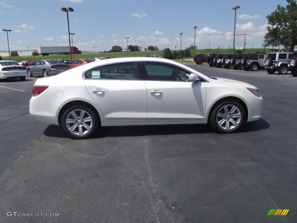 White Diamond Tricoat 2012 Buick LaCrosse FWD Exterior Photo #51876283