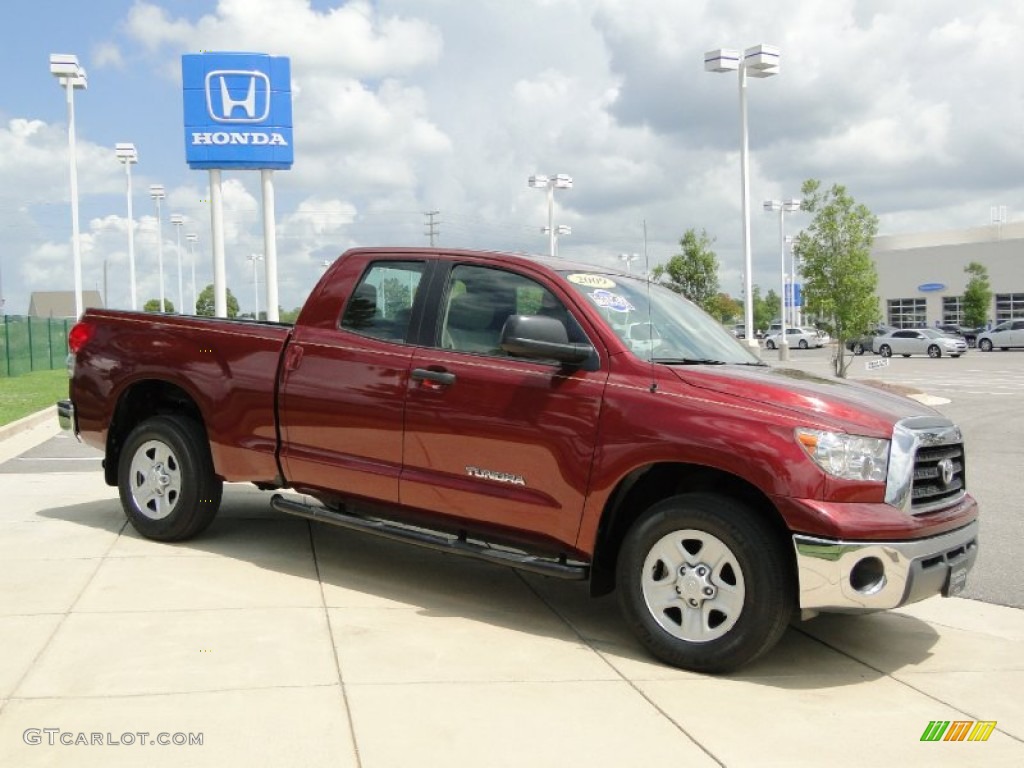 Salsa Red Pearl 2009 Toyota Tundra Double Cab Exterior Photo #51876637