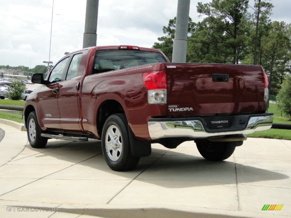 2009 Tundra Double Cab - Salsa Red Pearl / Sand photo #6