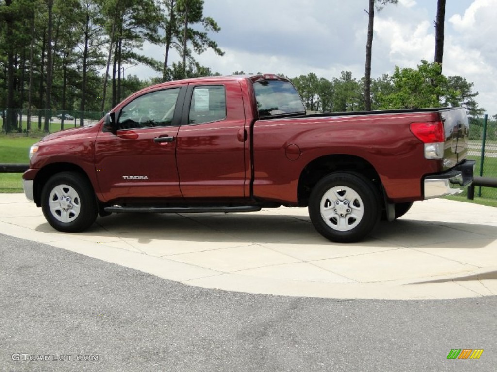 2009 Tundra Double Cab - Salsa Red Pearl / Sand photo #7