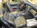 Black 2001 Chevrolet Corvette Convertible Interior Color