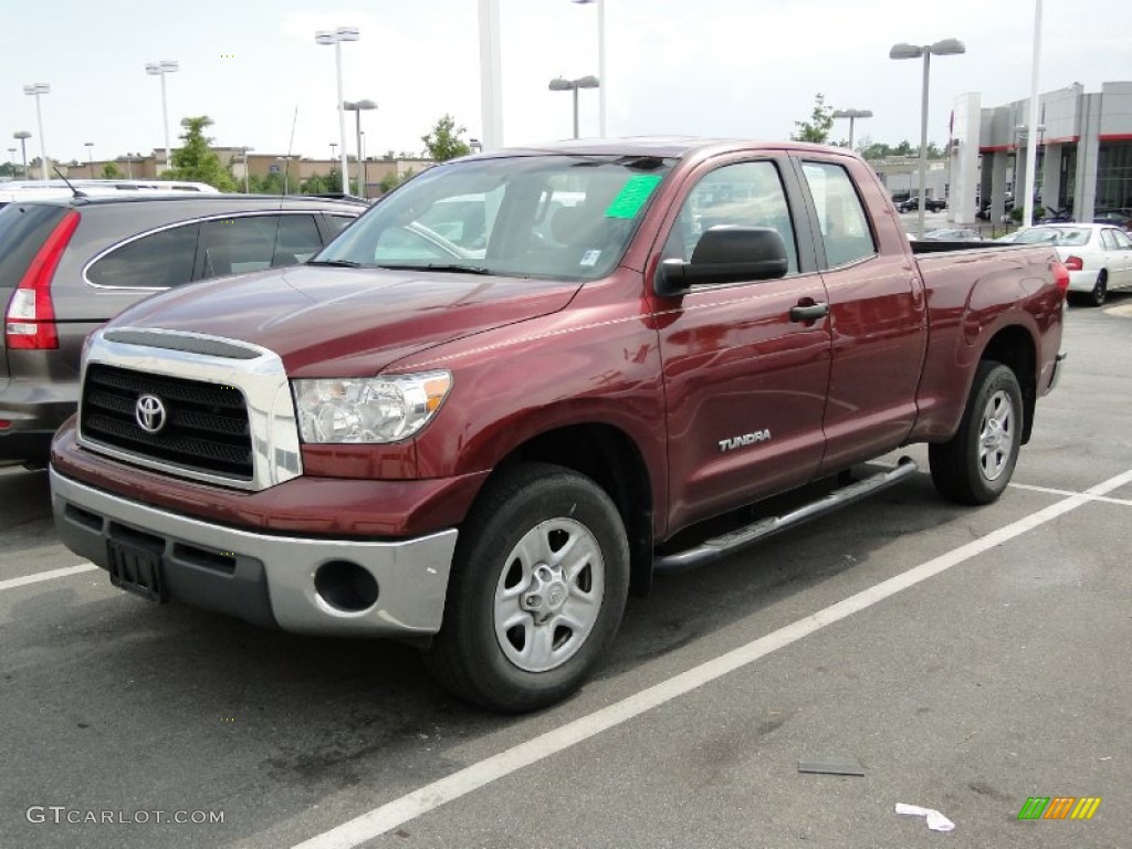 Salsa Red Pearl 2009 Toyota Tundra Double Cab Exterior Photo #51877099