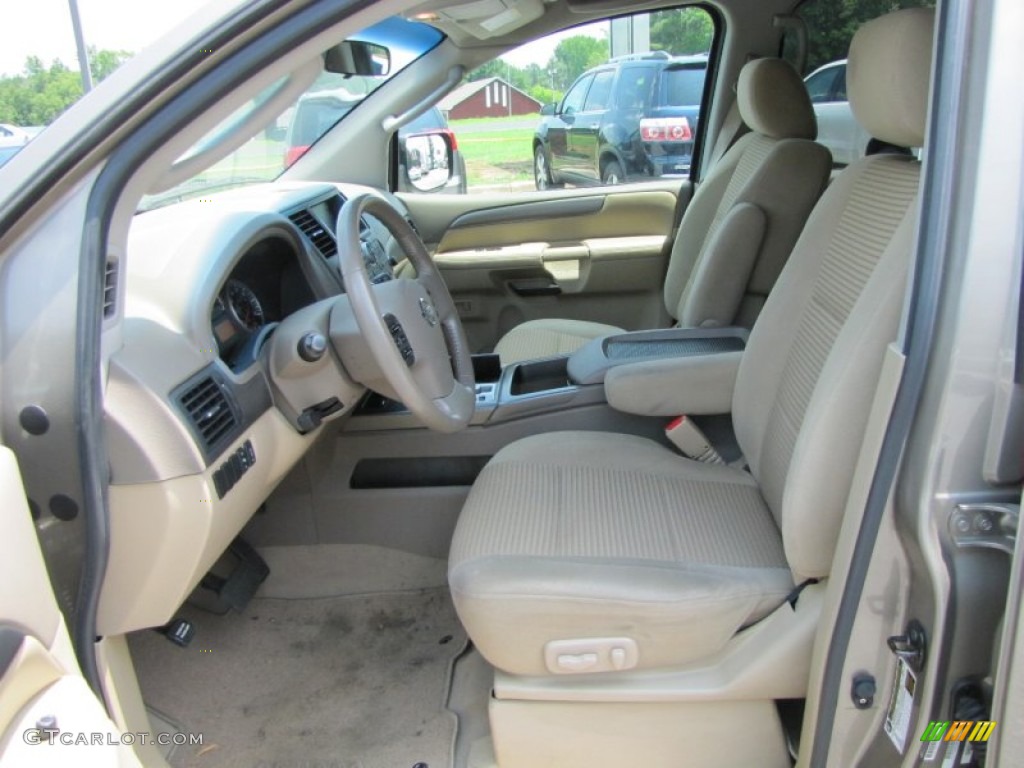 Almond Interior 2008 Nissan Armada SE Photo #51878167