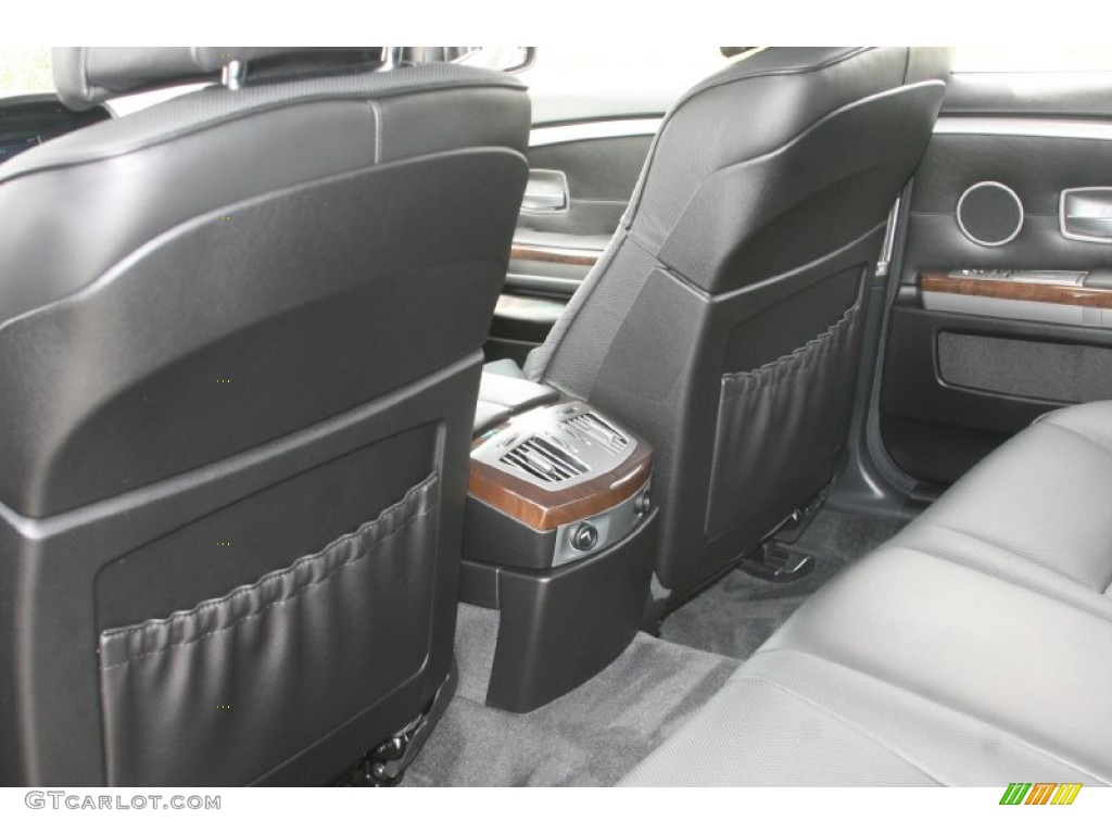 2007 7 Series 750i Sedan - Titanium Grey Metallic / Black photo #28