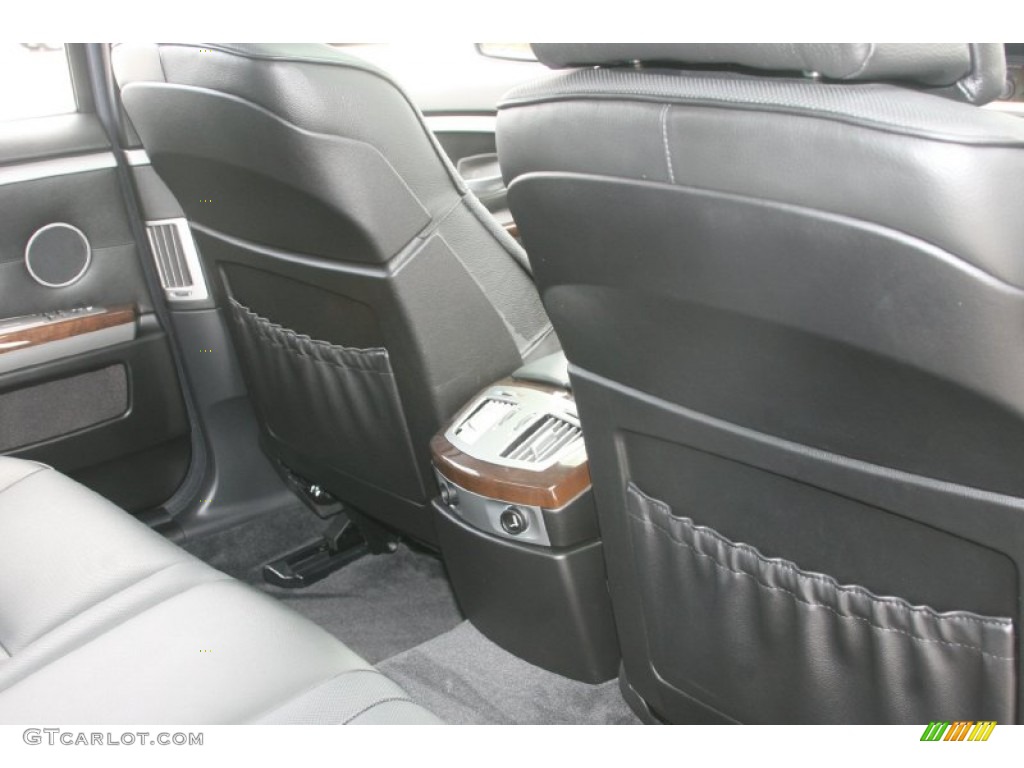 2007 7 Series 750i Sedan - Titanium Grey Metallic / Black photo #37
