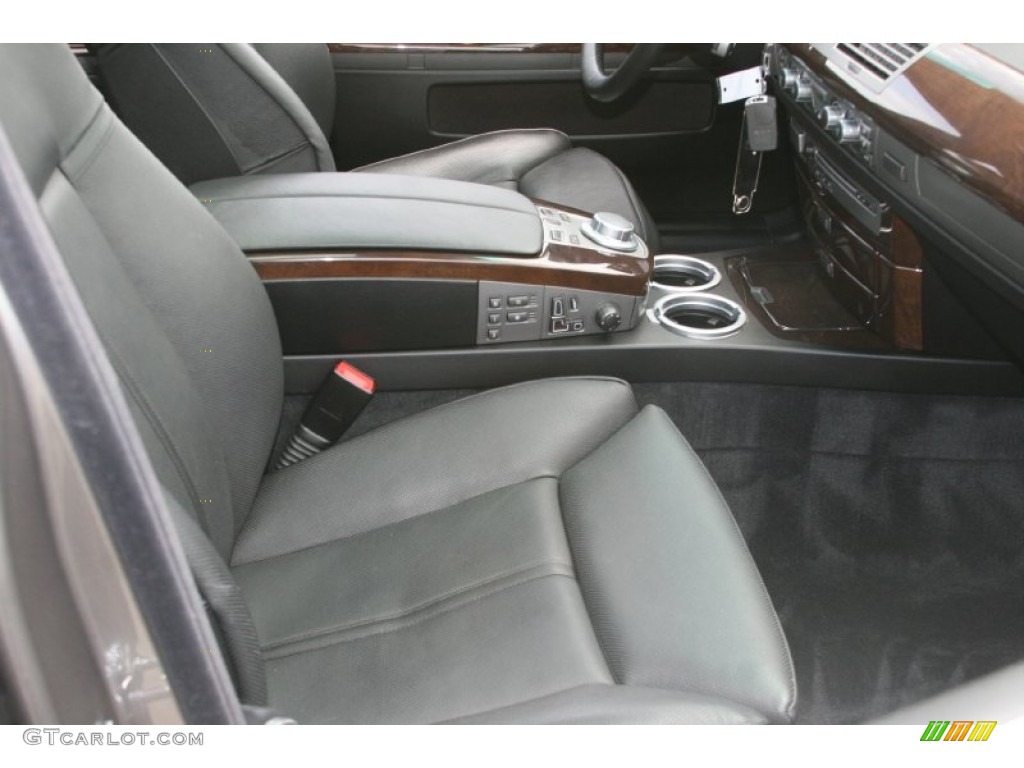 2007 7 Series 750i Sedan - Titanium Grey Metallic / Black photo #44