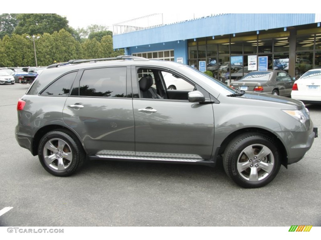 2007 MDX Sport - Nimbus Gray Metallic / Ebony photo #4