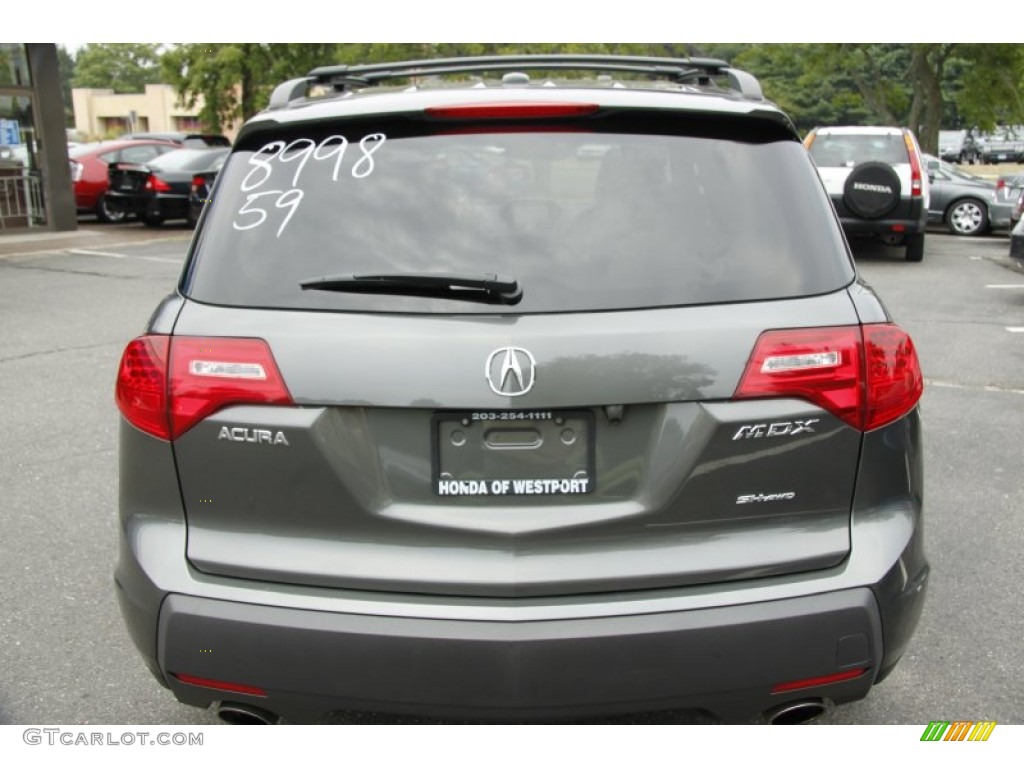 2007 MDX Sport - Nimbus Gray Metallic / Ebony photo #7