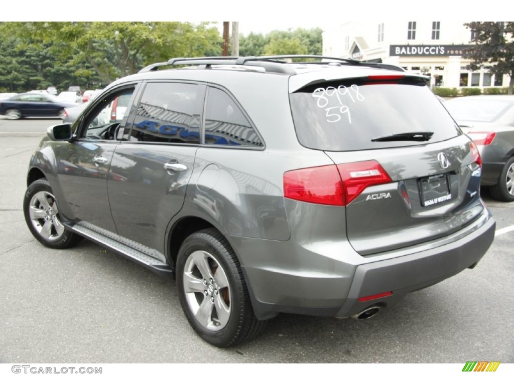 2007 MDX Sport - Nimbus Gray Metallic / Ebony photo #9