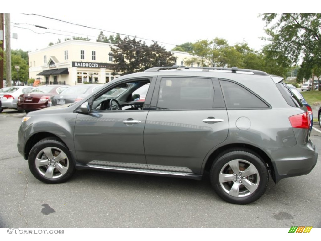 2007 MDX Sport - Nimbus Gray Metallic / Ebony photo #10