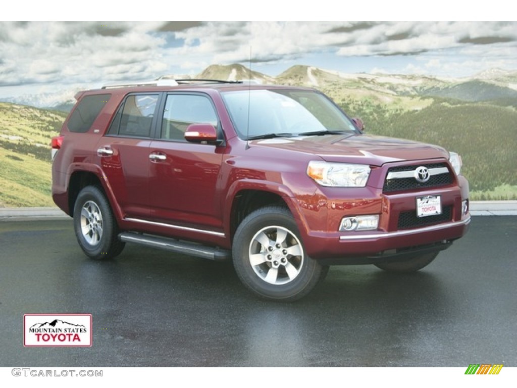 2011 4Runner SR5 4x4 - Salsa Red Pearl / Graphite photo #1