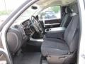 Ebony 2007 Chevrolet Silverado 2500HD LT Regular Cab Interior Color