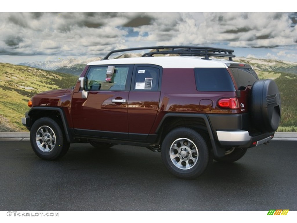 2011 FJ Cruiser 4WD - Brick Red / Dark Charcoal photo #3