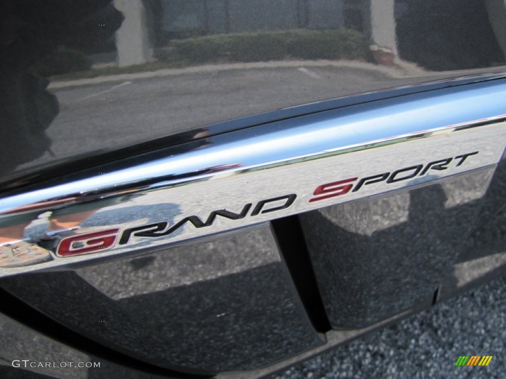 2011 Corvette Grand Sport Convertible - Cyber Gray Metallic / Titanium Gray photo #11