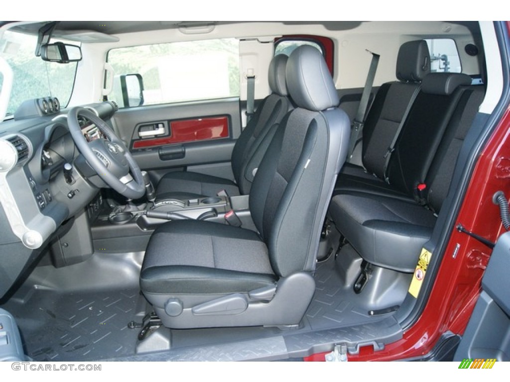 2011 FJ Cruiser 4WD - Brick Red / Dark Charcoal photo #7