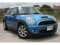 2009 Lightning Blue Metallic Mini Cooper S Hardtop  photo #1