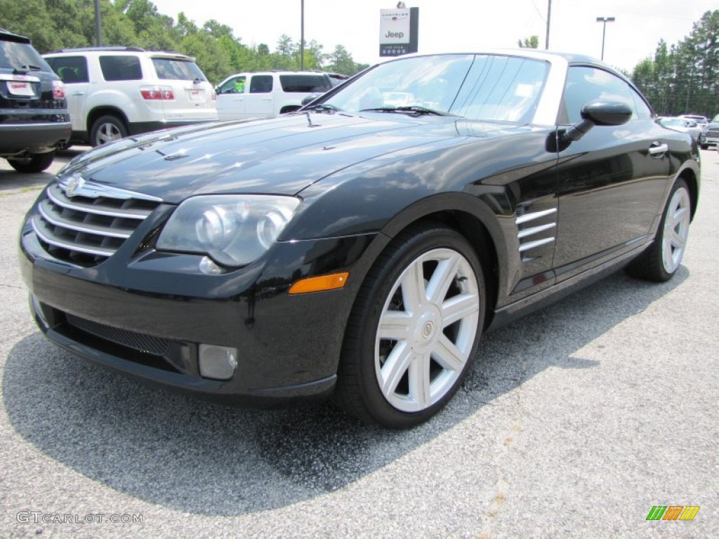 Black 2005 Chrysler Crossfire Limited Coupe Exterior Photo #51882413