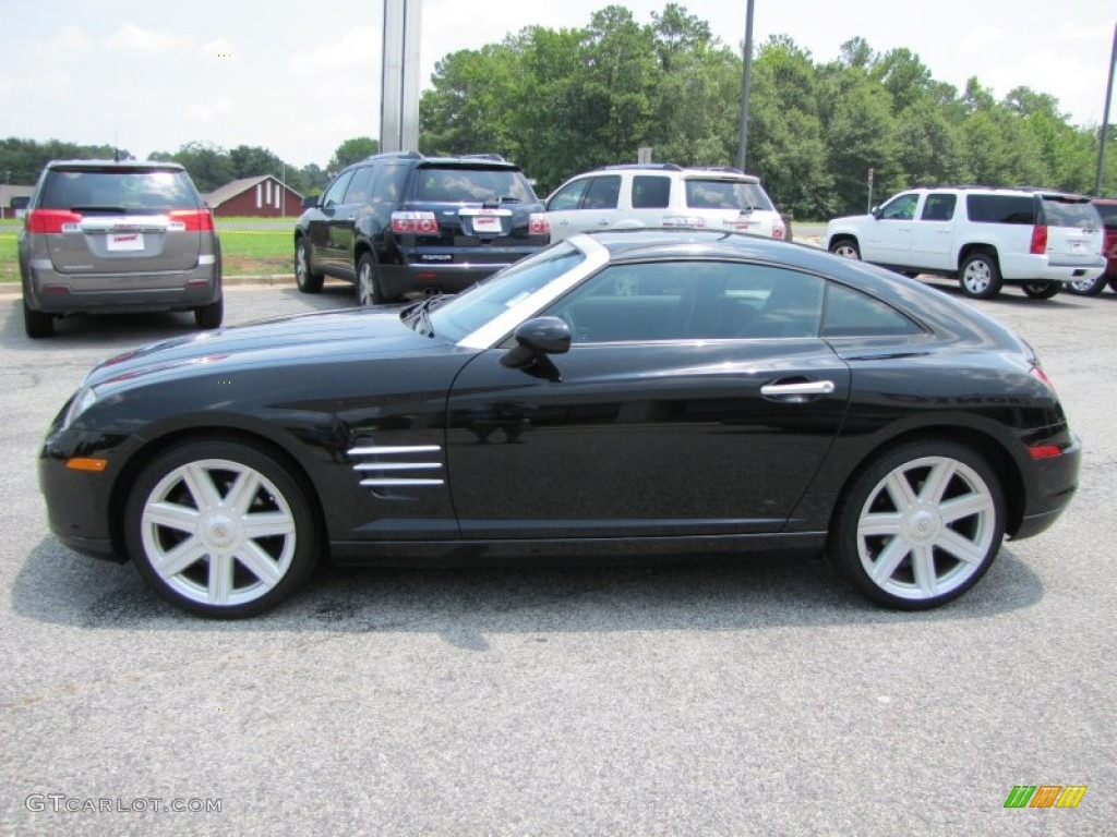 Black 2005 Chrysler Crossfire Limited Coupe Exterior Photo #51882425