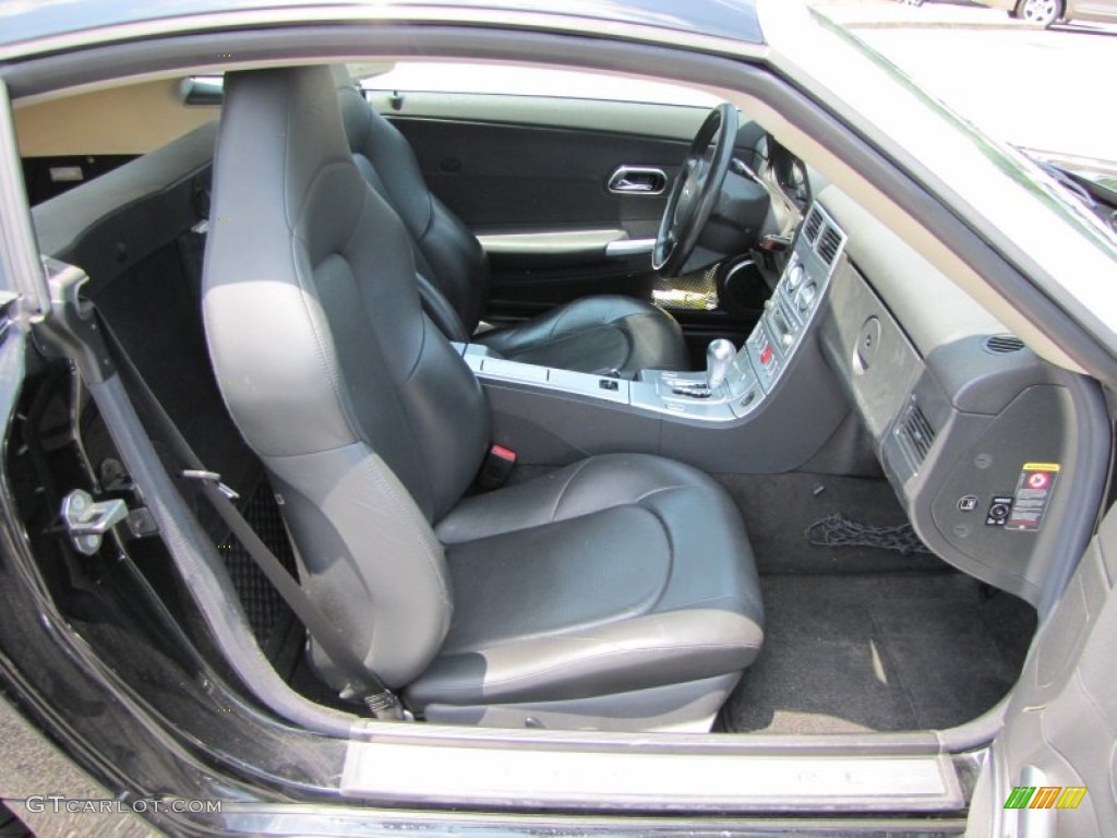 Dark Slate Grey Interior 2005 Chrysler Crossfire Limited Coupe Photo #51882563