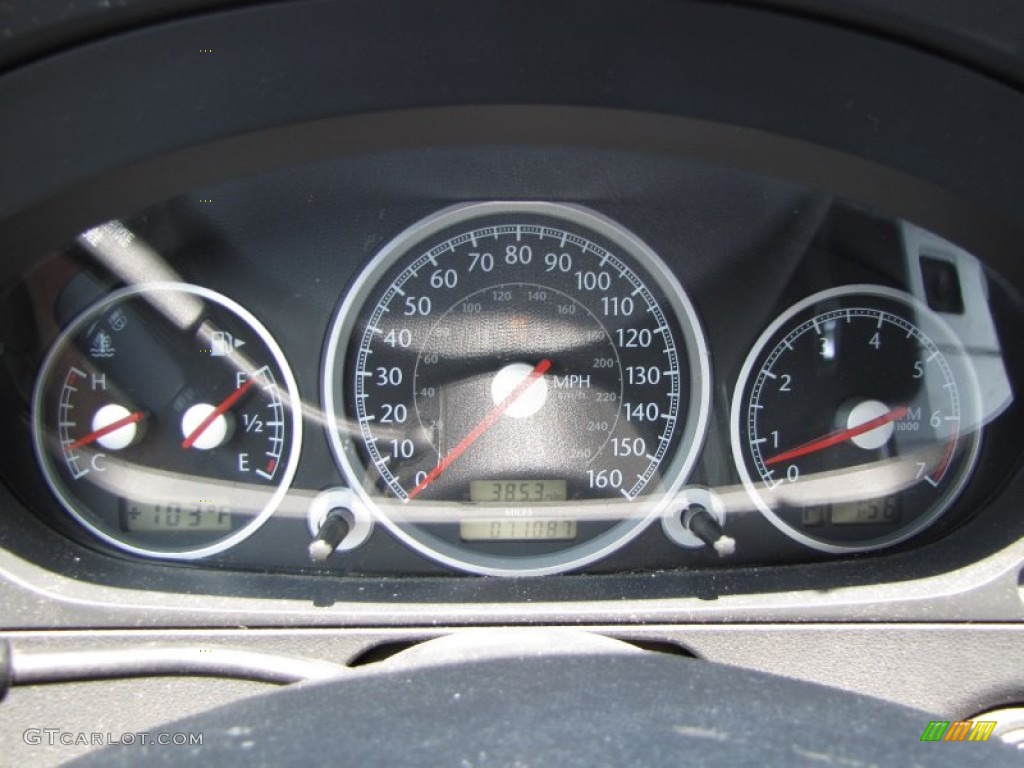 2005 Chrysler Crossfire Limited Coupe Gauges Photo #51882587
