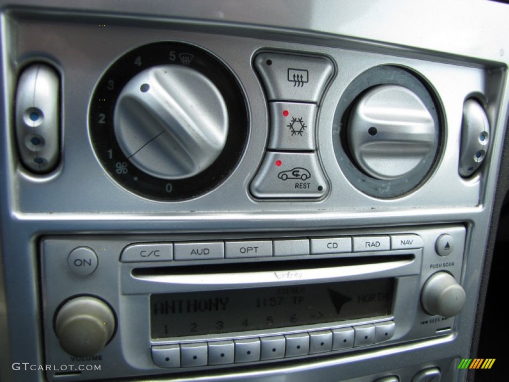 2005 Chrysler Crossfire Limited Coupe Controls Photo #51882599