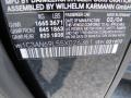Info Tag of 2005 Crossfire Limited Coupe