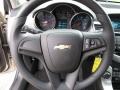 Jet Black/Medium Titanium Steering Wheel Photo for 2012 Chevrolet Cruze #51883175