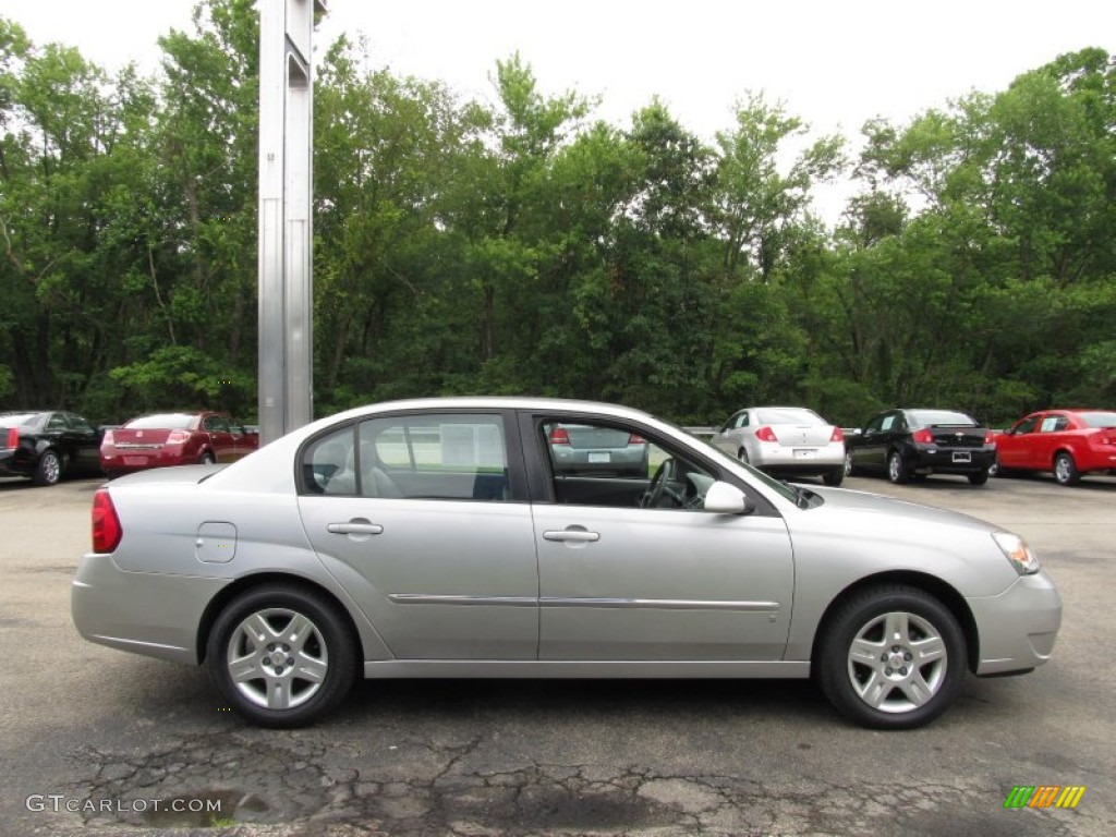 2006 Malibu LT Sedan - Silverstone Metallic / Titanium Gray photo #4