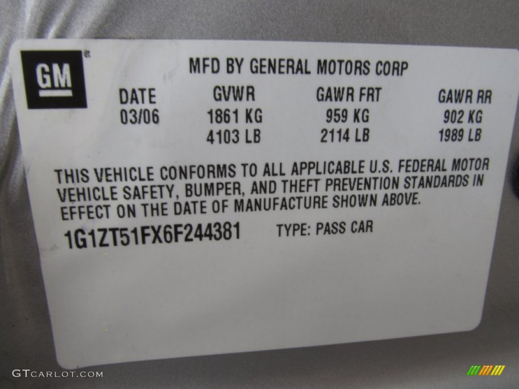 2006 Malibu LT Sedan - Silverstone Metallic / Titanium Gray photo #14
