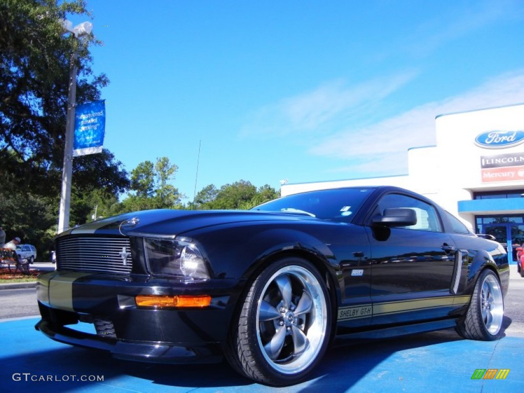 2006 Mustang Shelby GT-H Coupe - Black / Dark Charcoal photo #1