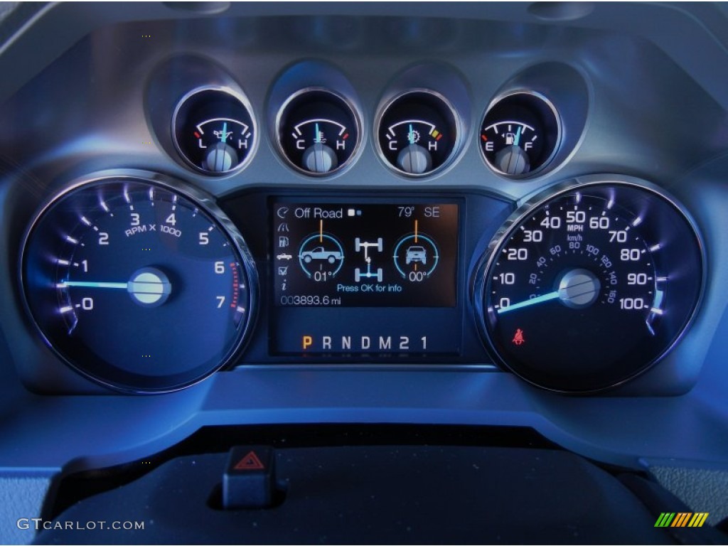 2011 Ford F250 Super Duty XLT Crew Cab Gauges Photo #51885368