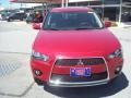 2011 Rally Red Metallic Mitsubishi Outlander SE AWD  photo #8